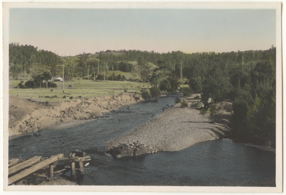 Orara River at Coramba, 4 August 1946