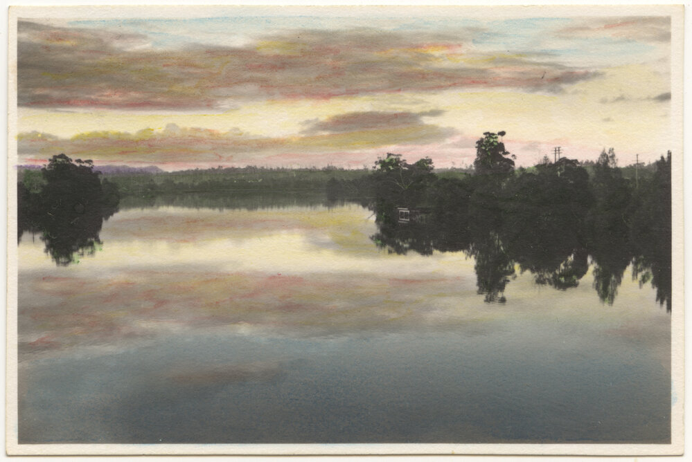 Bellinger River at Raleigh, 28 July 1944