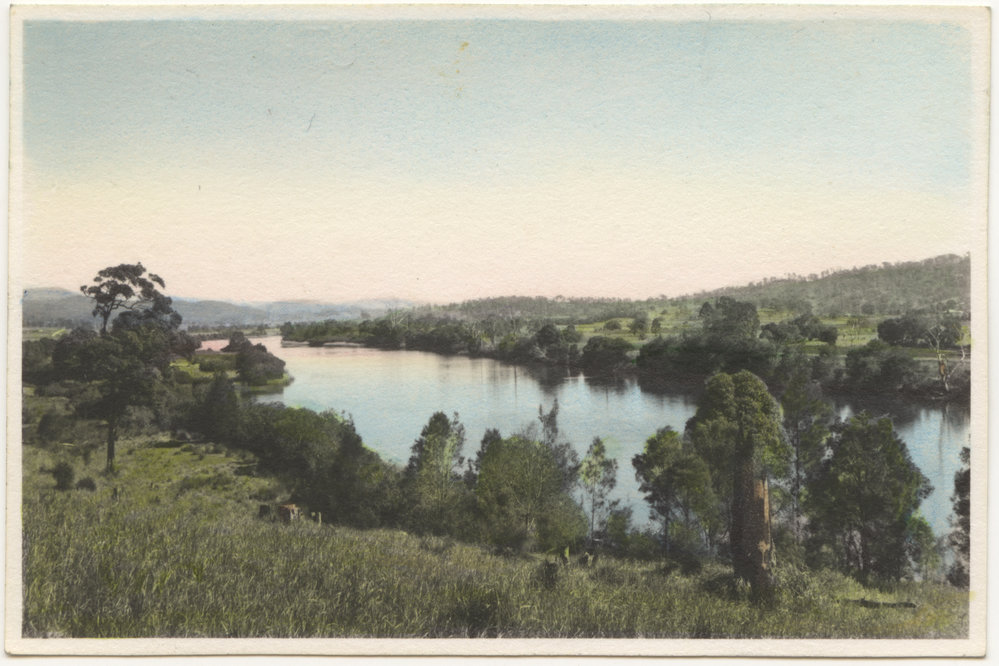 Bellinger River at Raleigh, 28 July 1944