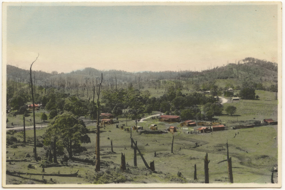 Sawmill and farmland, c. 1940s