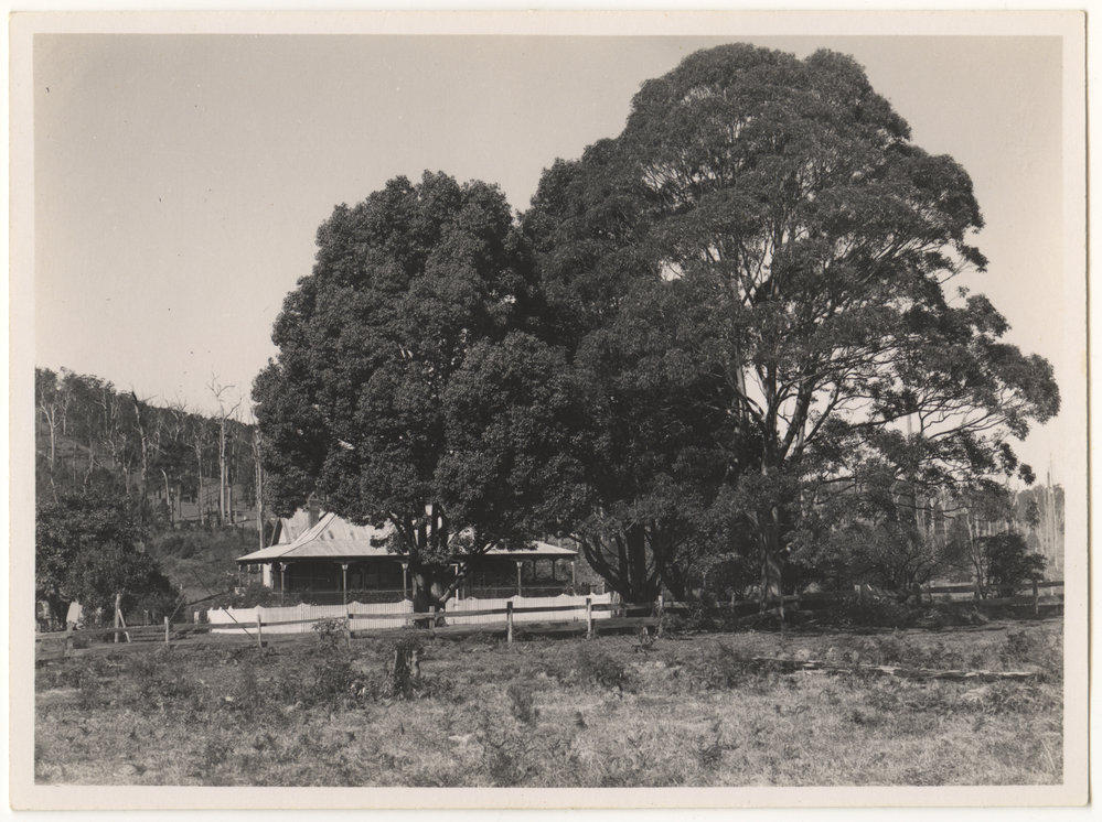 Otley farmhouse, Karangi, 14 August 1945