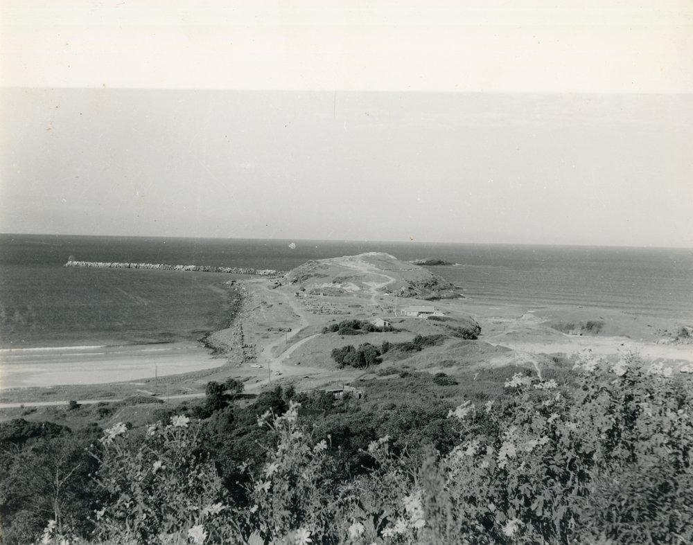 View to South Coffs Island and Corambirra Point from Beacon Hill, c.1950