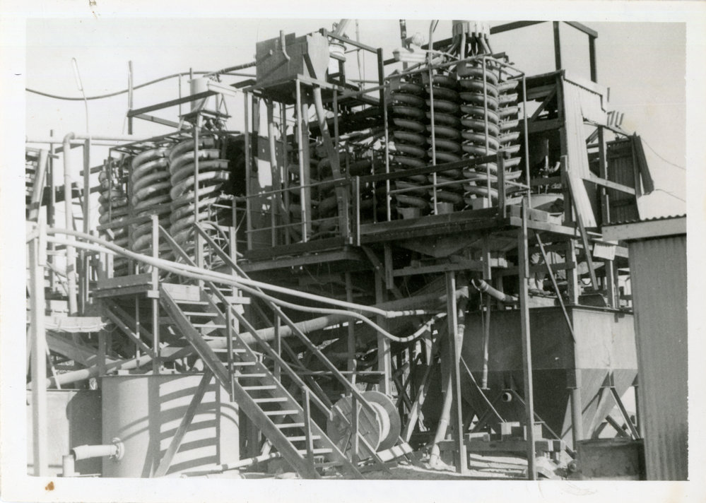 Cudgen Rutile Co plant, 1965 - 1966