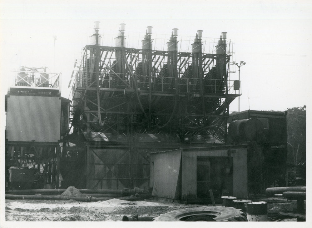 Rutile plant at North Beach, 1965 - 1966