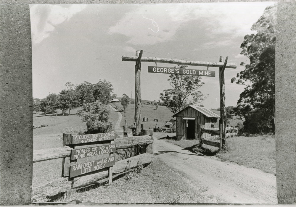 Entrance to George's gold mine