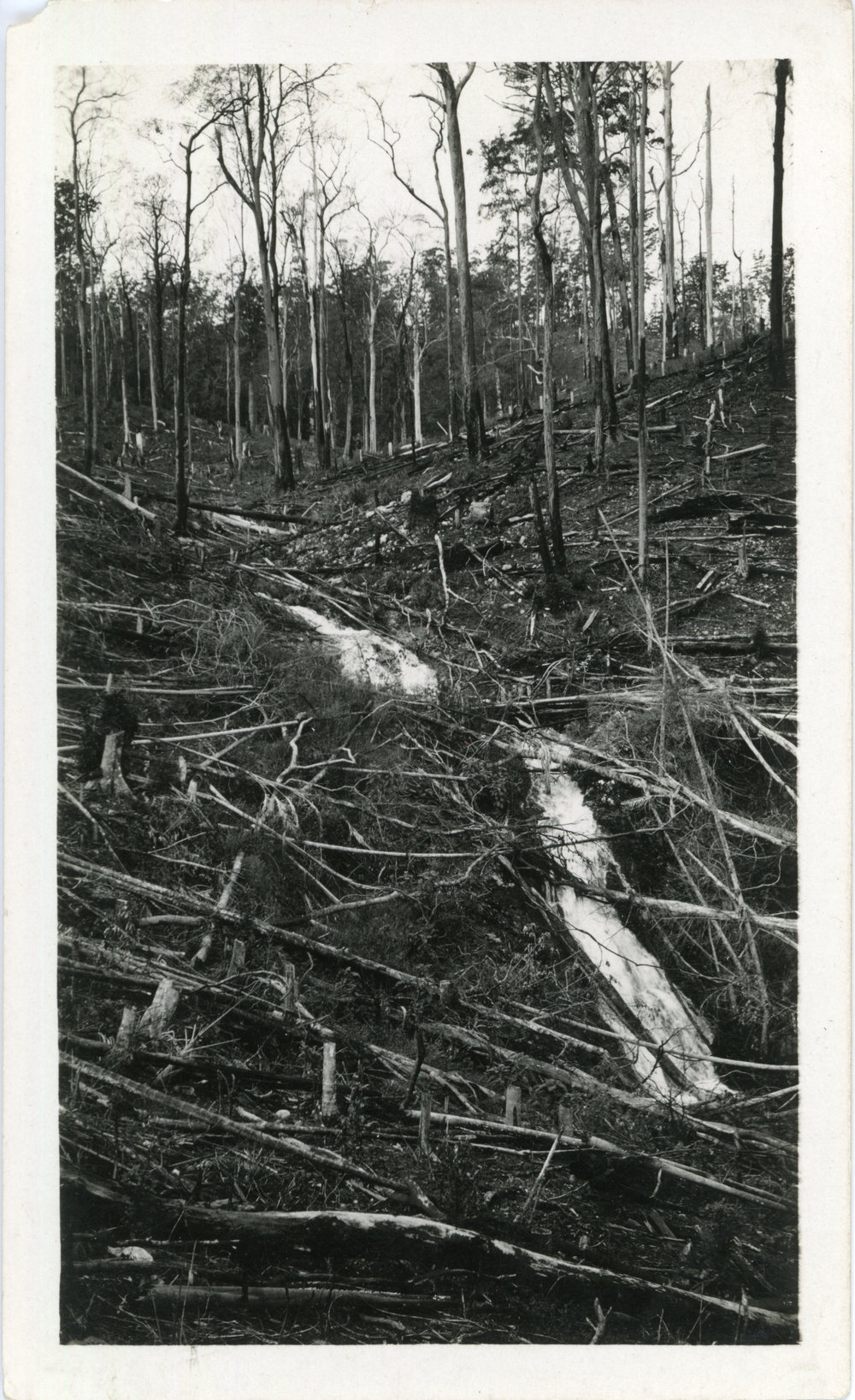 Waterfall on the Maston farm, c. 1933