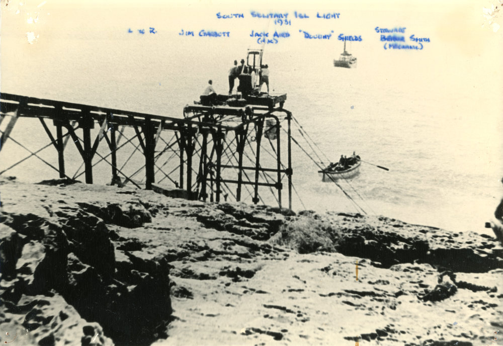 South Solitary Island jetty, 1931