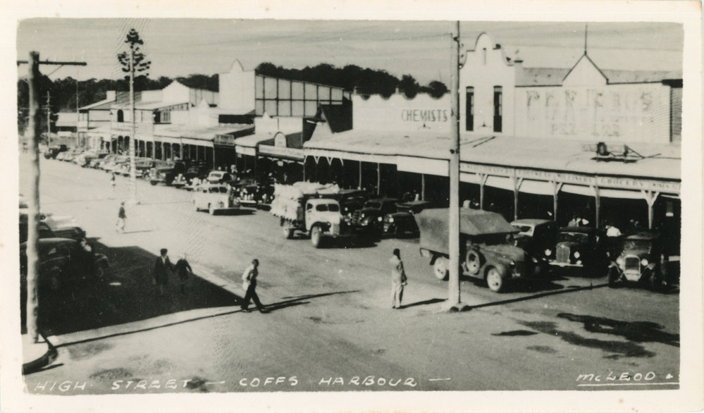 The main street of Coffs Harbour