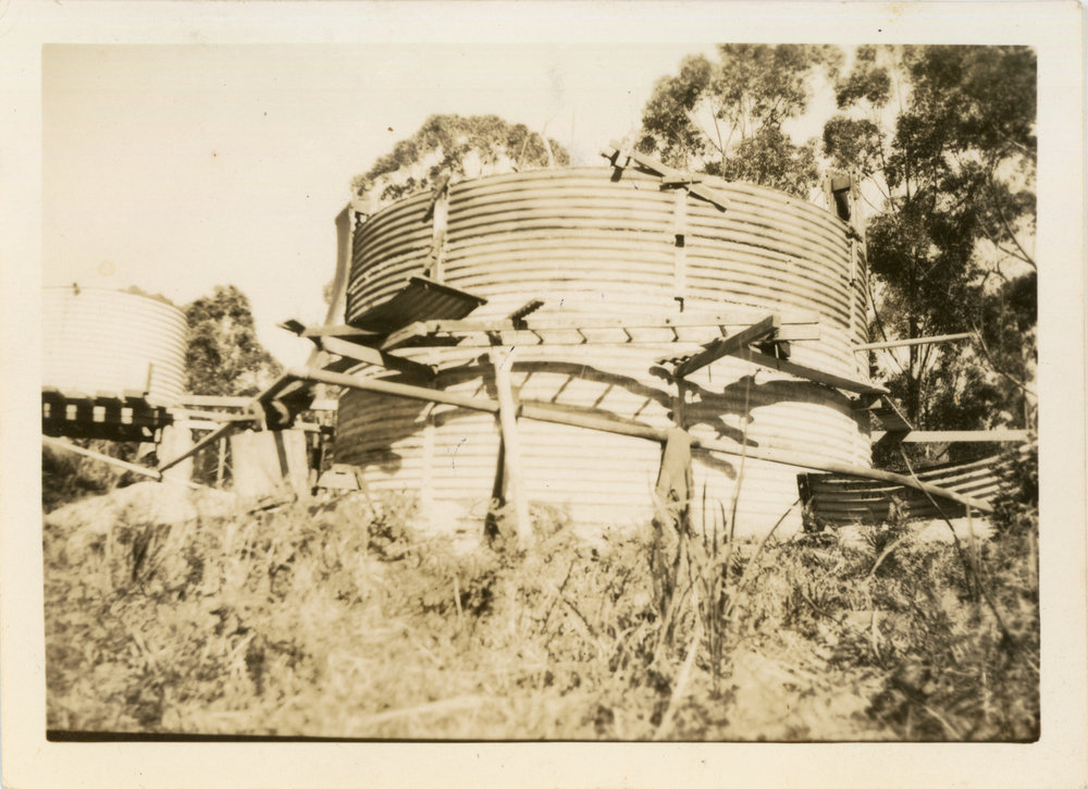 Water tank, May 1945