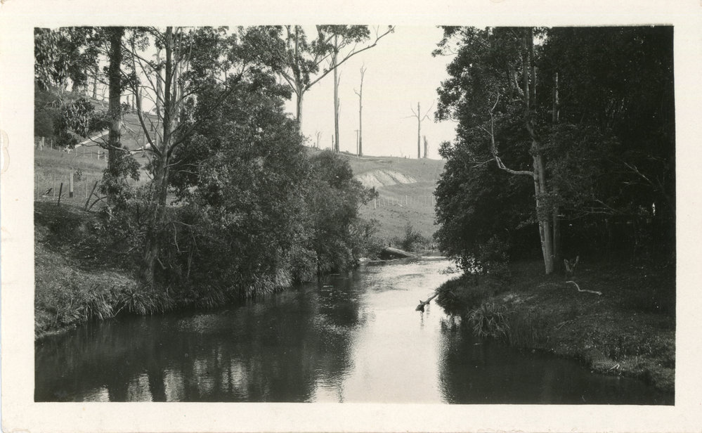 Orara River at Karangi, 26 December 1929