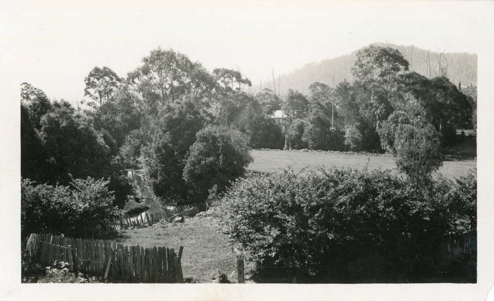 Karangi School from Charlie Robinson's farm, c. 1930