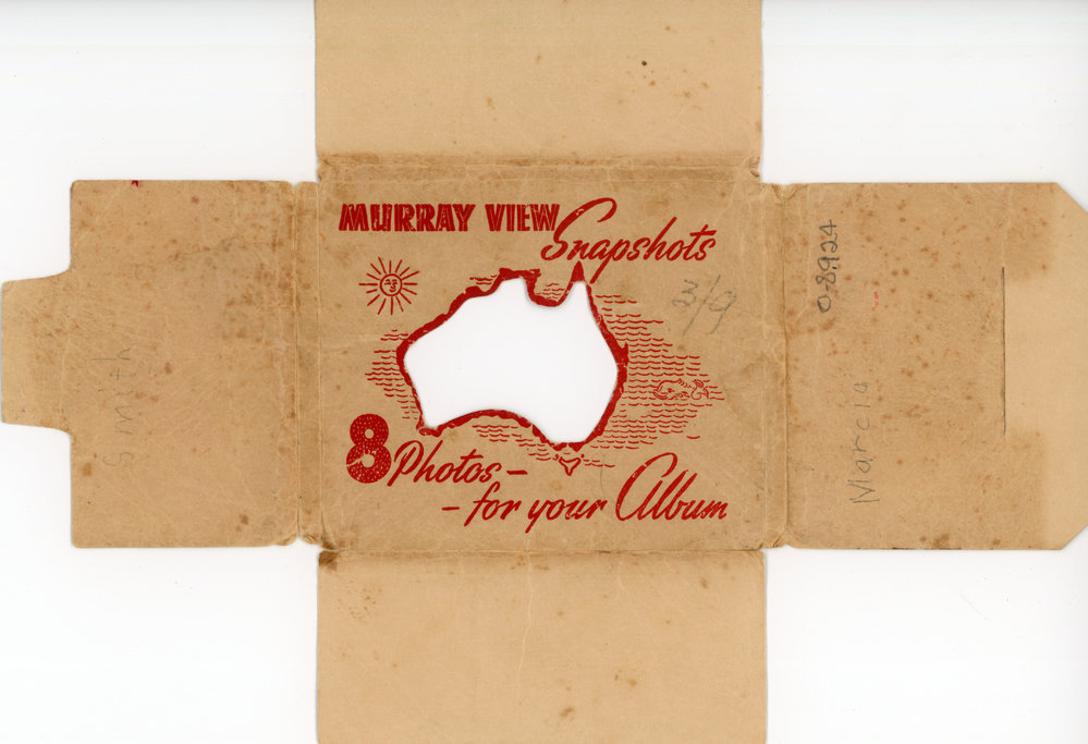 Postcard folder cover, c.1950