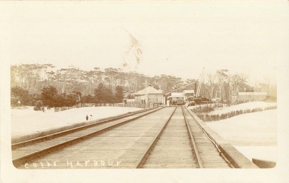 End of the jetty line, early 1900s 