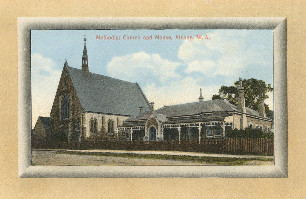 Methodist Church and Manse, c.1905