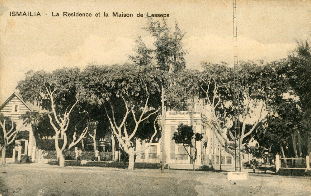 La residence et la maison de Lesseps, c.1905