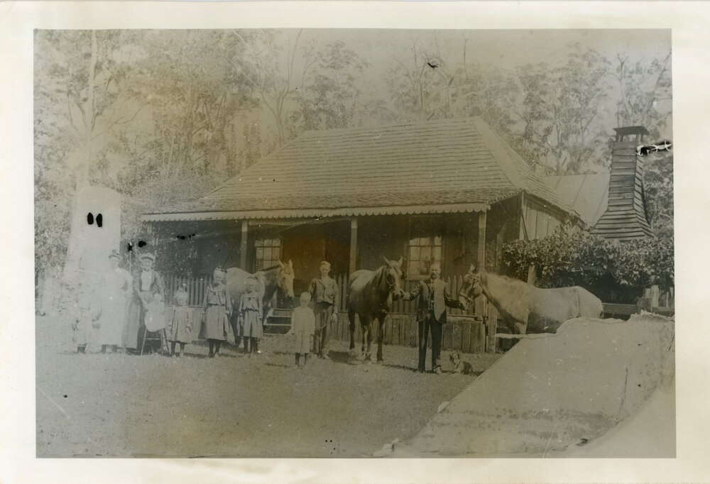 The Gardiner family, 1906
