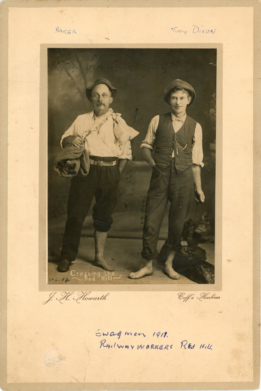 Swagmen Baker and Tony Dixon, 1917