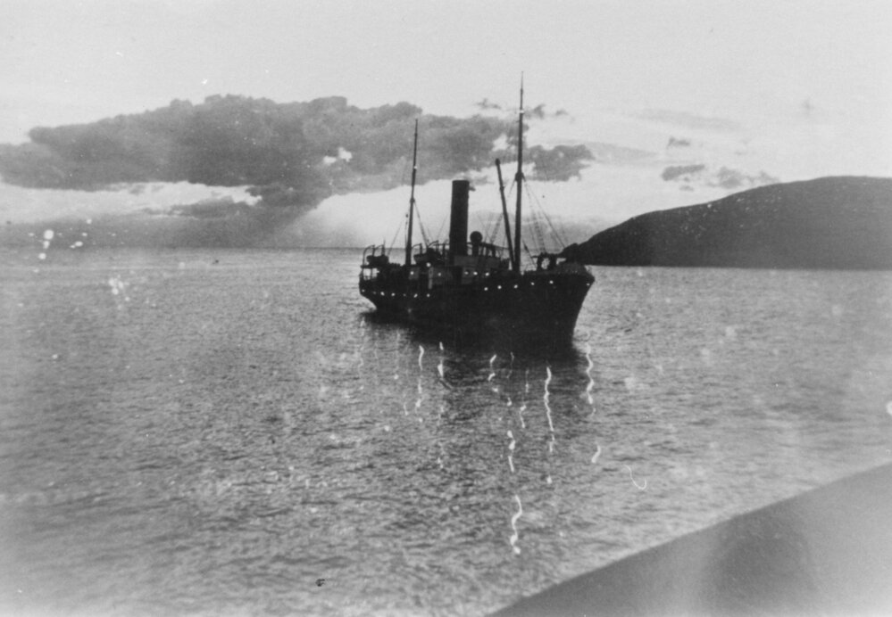 The Cavanba off Muttonbird Island 