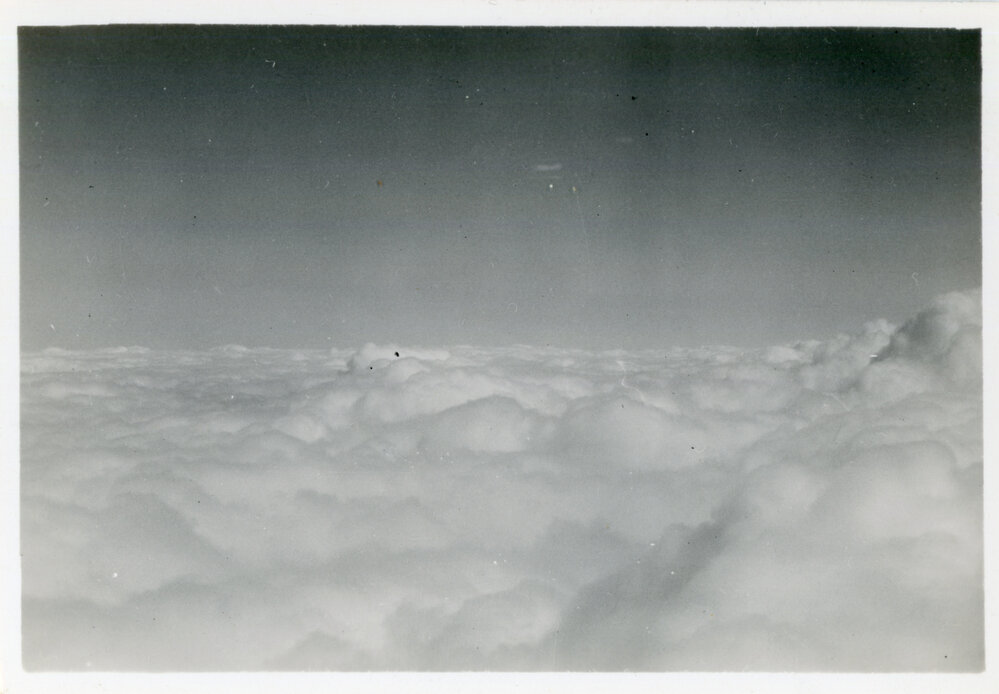 Above the clouds, 18 March 1949
