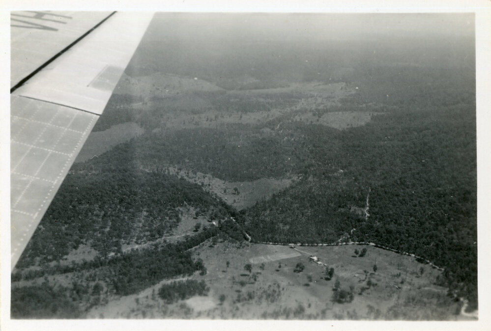 Aerial view of rural scenes