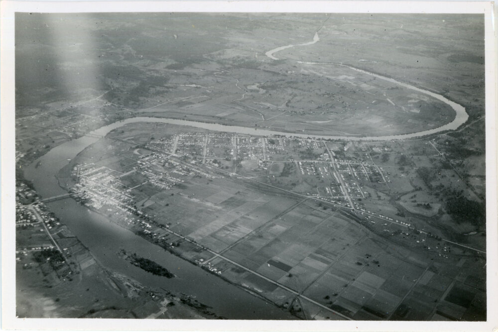 View over Kempsey, 30 May 1950