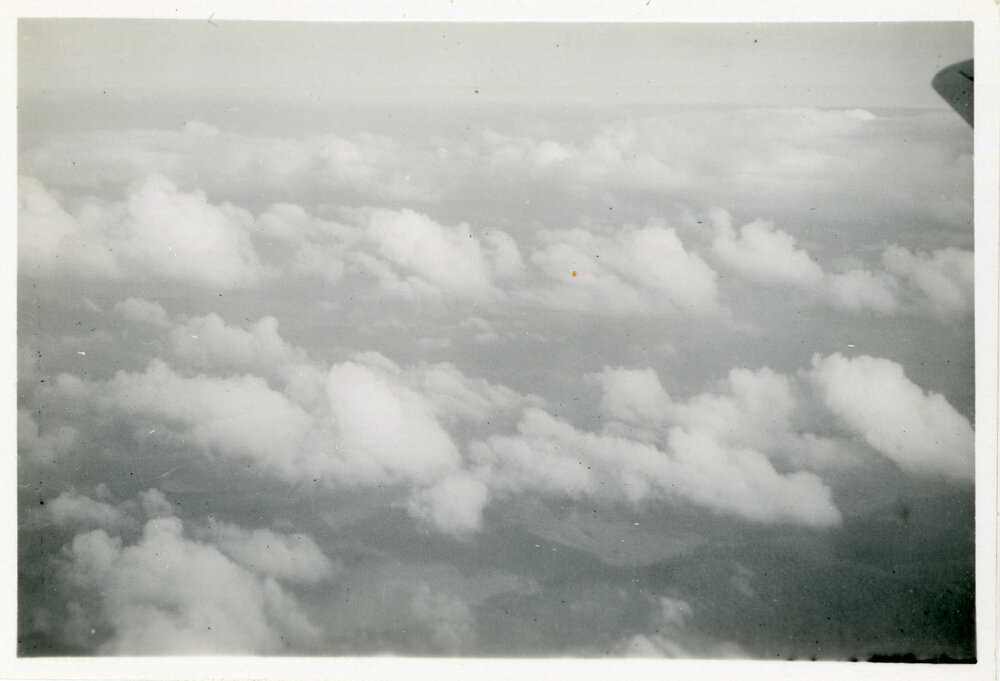 Flying in the clouds,1 March 1949