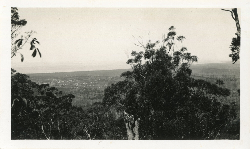 View from Red Hill, early 1930s