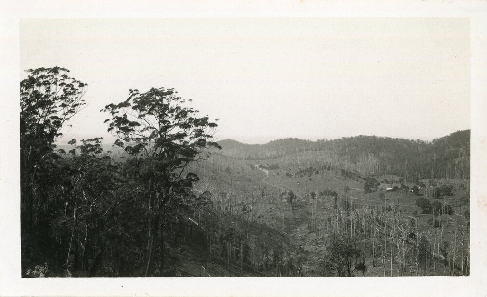 A track over the hills from Karangi, early 1930s