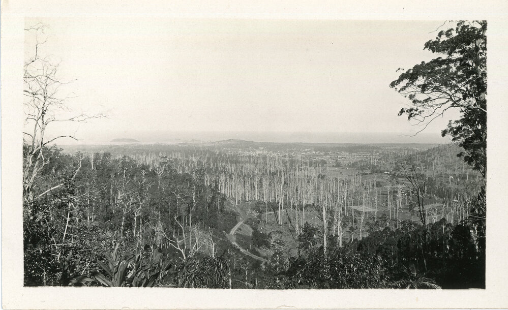 View of the North Coast Railway, 1930