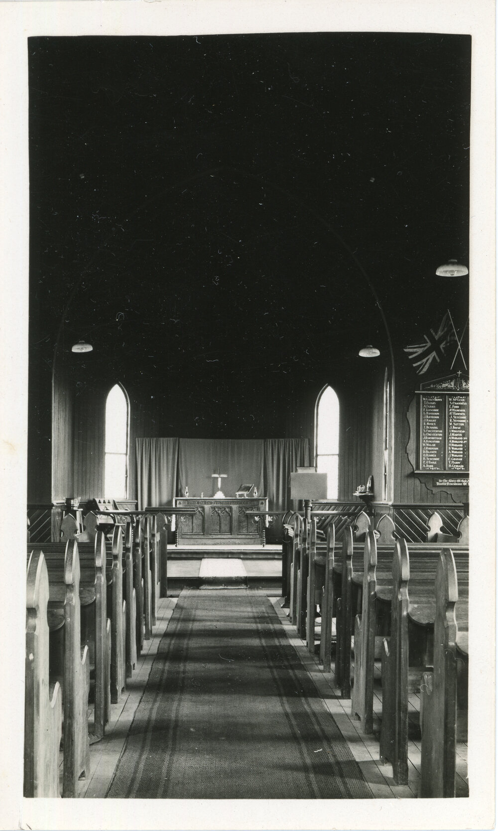 Interior of St John's Church, c.1933