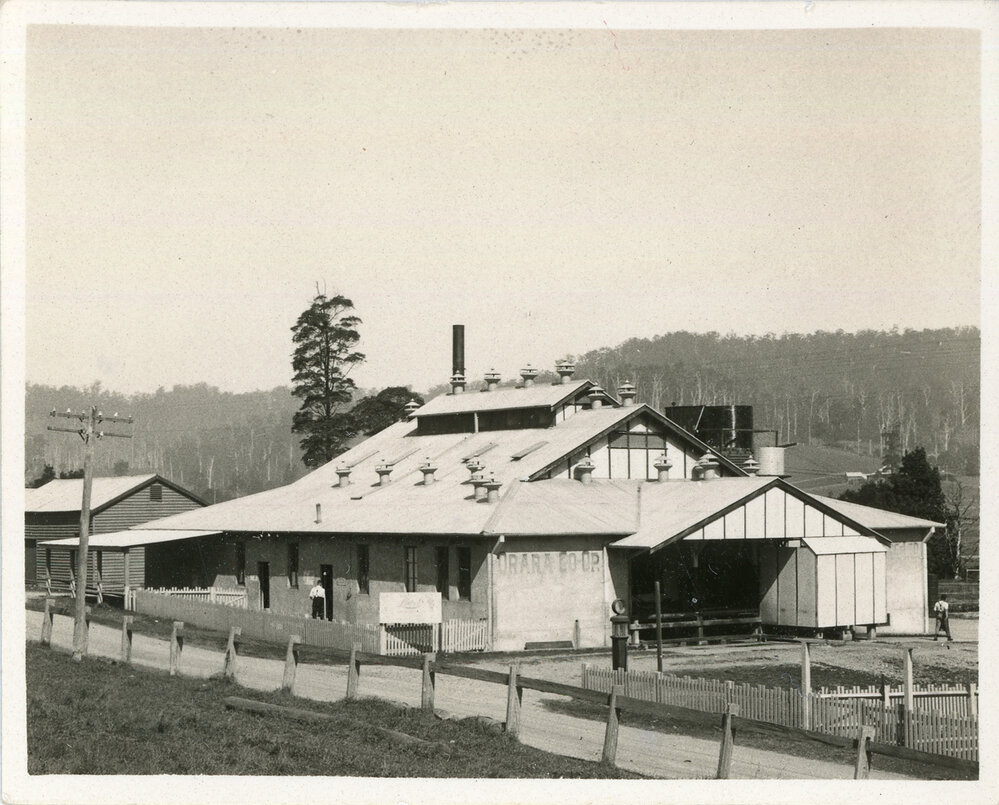 Coramba butter factory, 1936