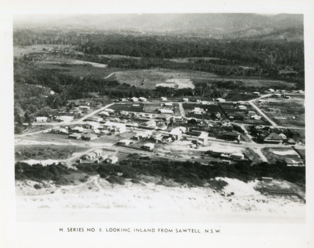 View to the hinterland from Sawtell