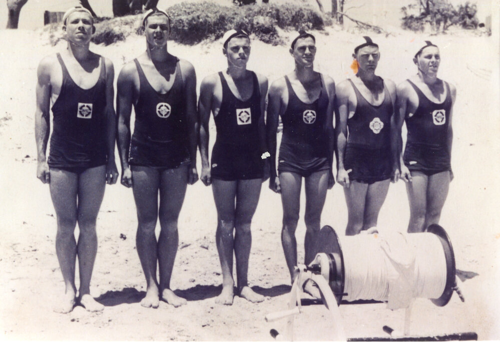 Sawtell men's surf-lifesaving team