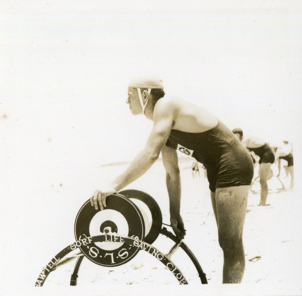 Surf life-savers stand by