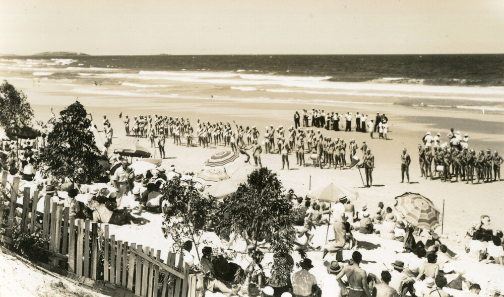 Surf life-savers ready for action on Sawtell Beach