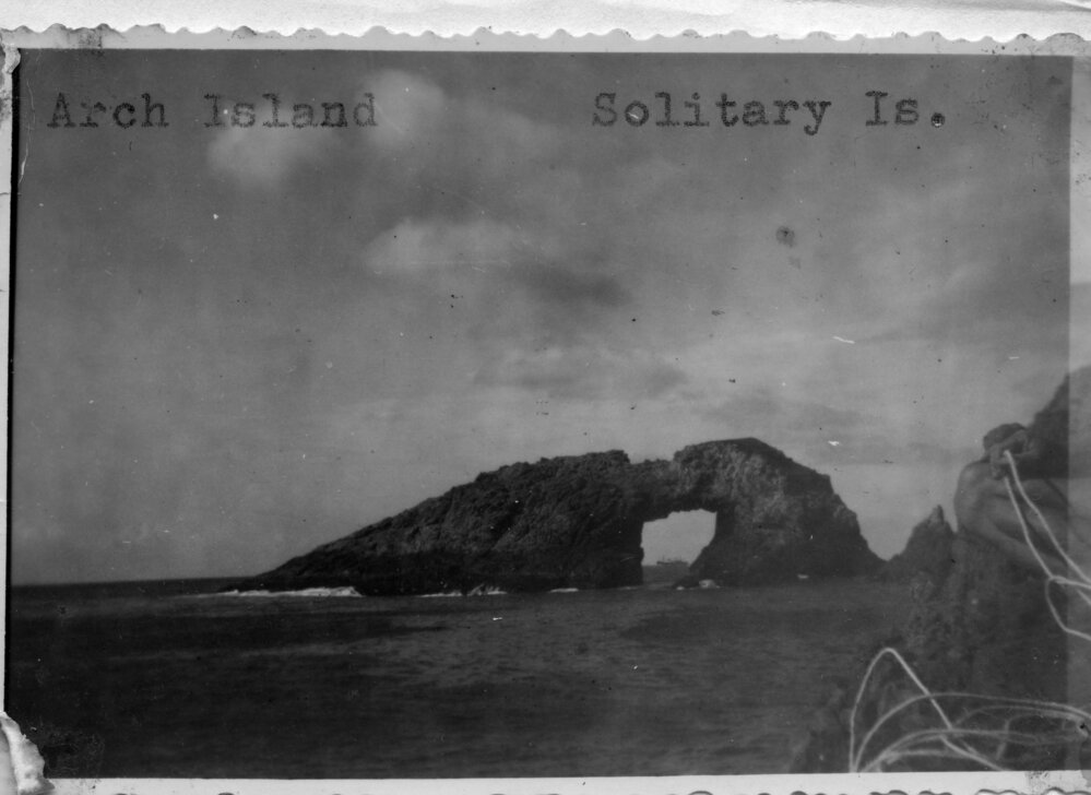 Arch Island, early 1950s