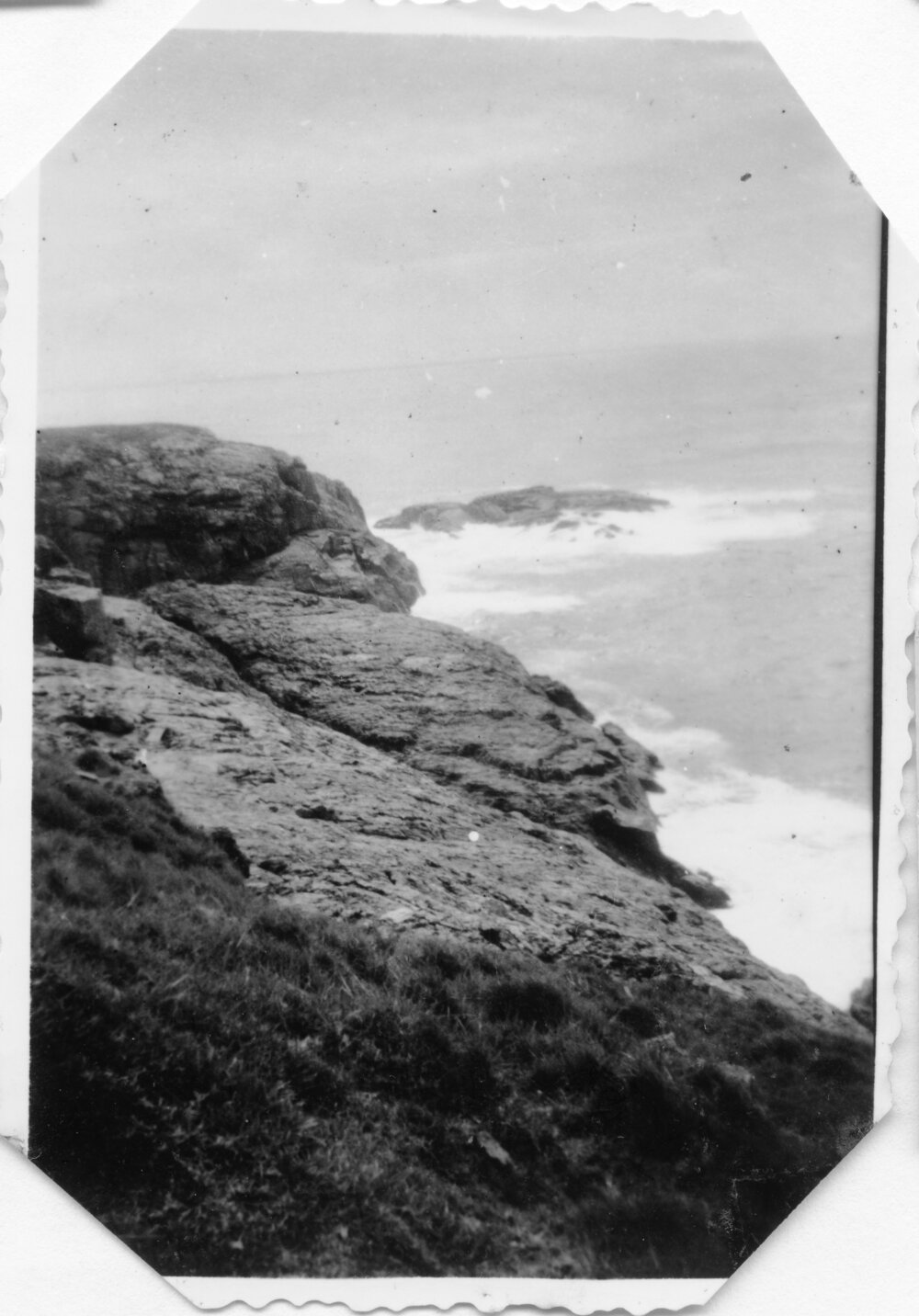 South Solitary Island coastline, early 1950s