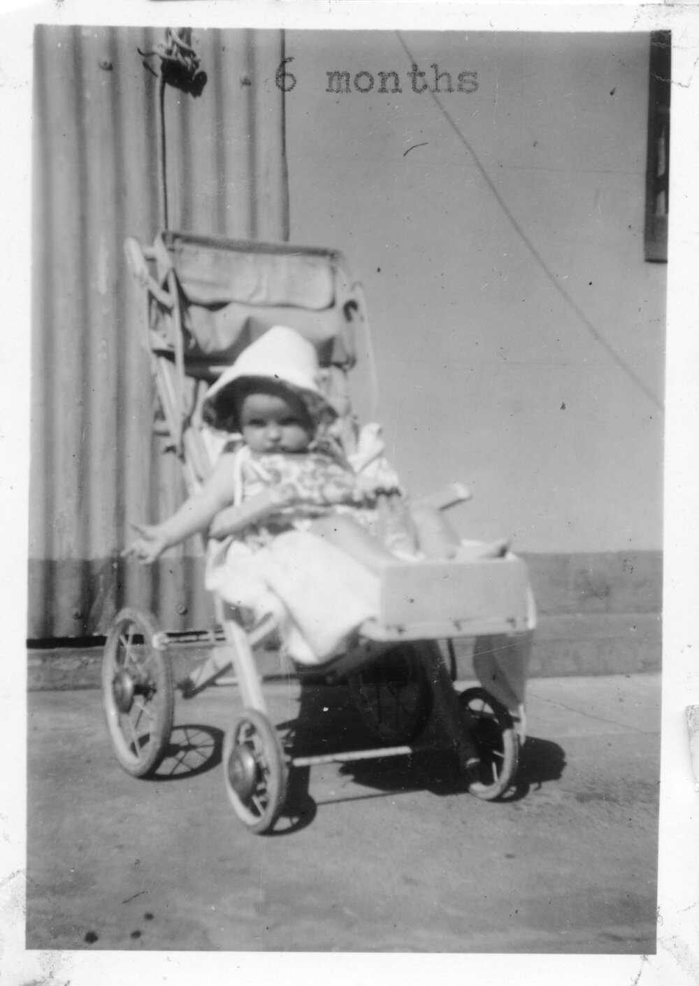 Linda Hobman on South Solitary Island, 1952