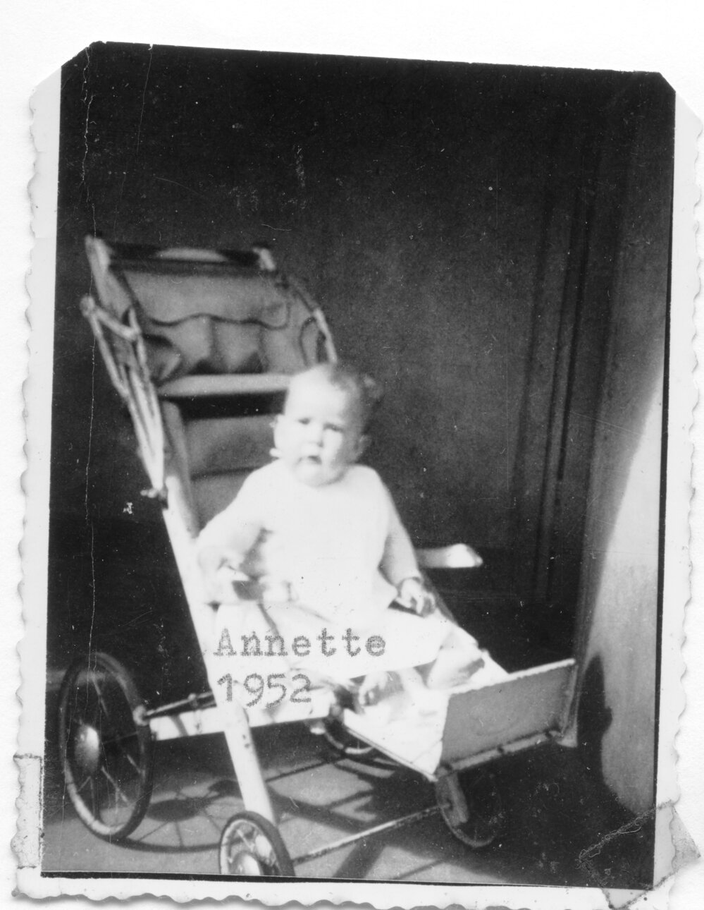 Annette Chappelow on South Solitary Island, 1952