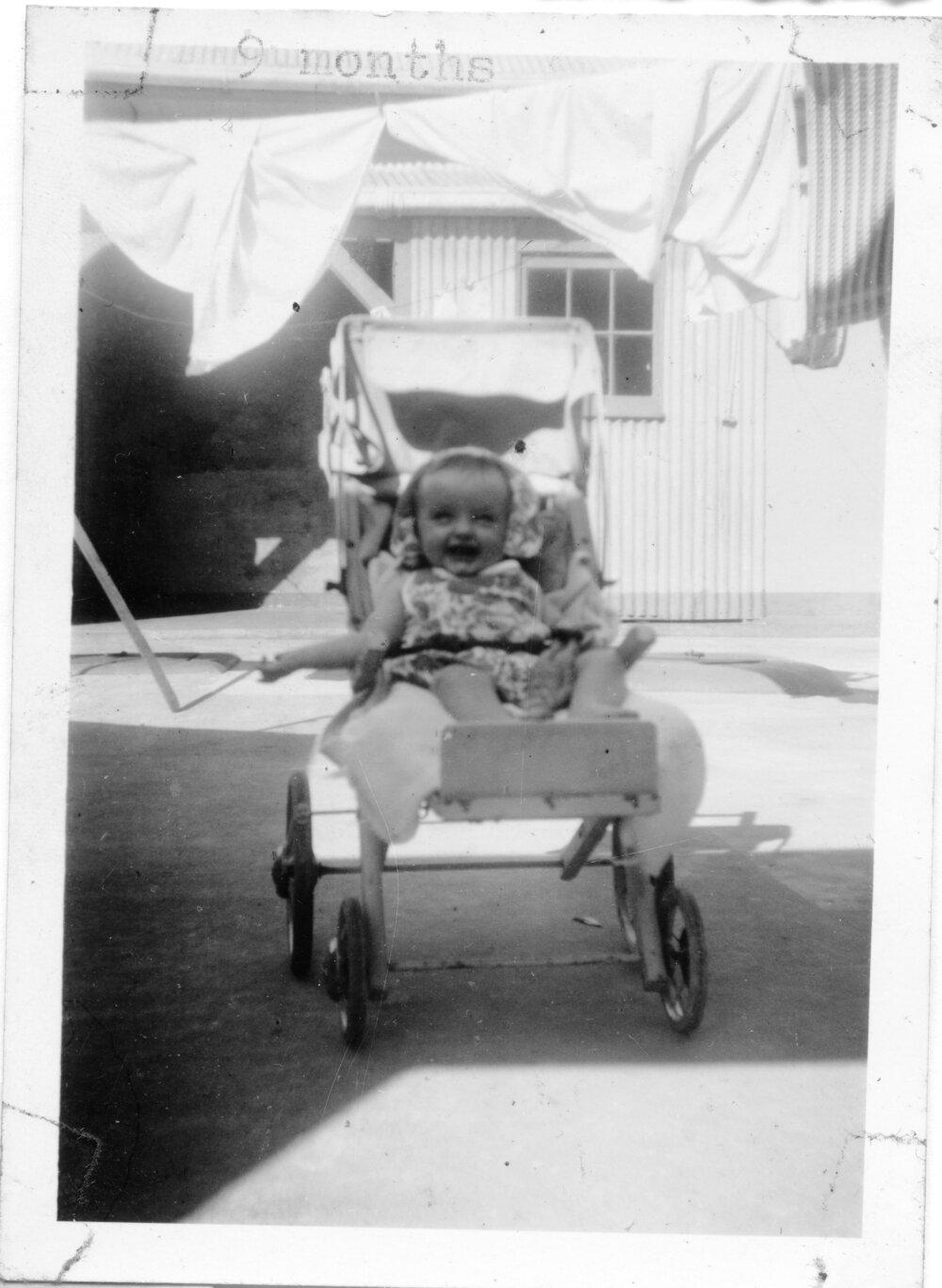 Linda Hobman on South Solitary Island, 1953