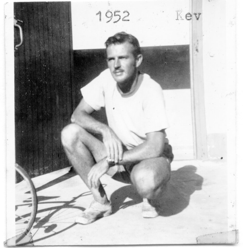 Lightkeeper Kevern Hobman, 1952