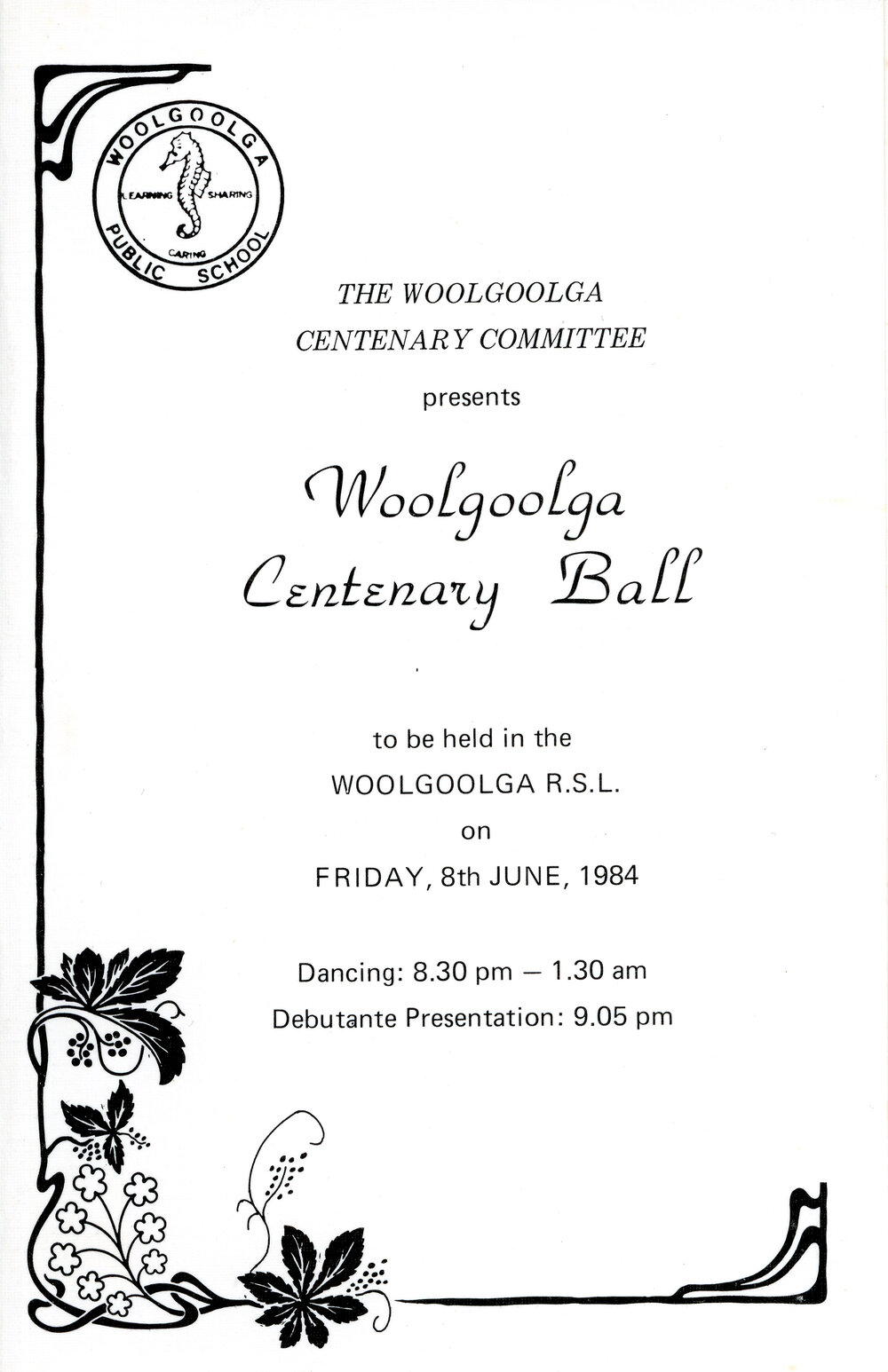 Woolgoolga Centenary Ball