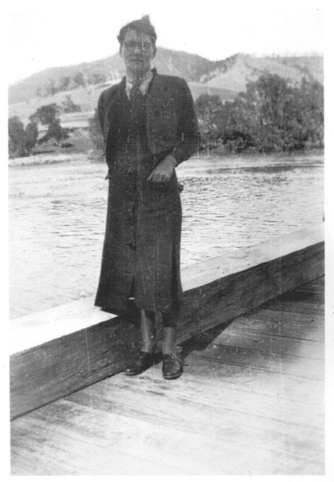 Betty Nicol at Comara, 1930s 