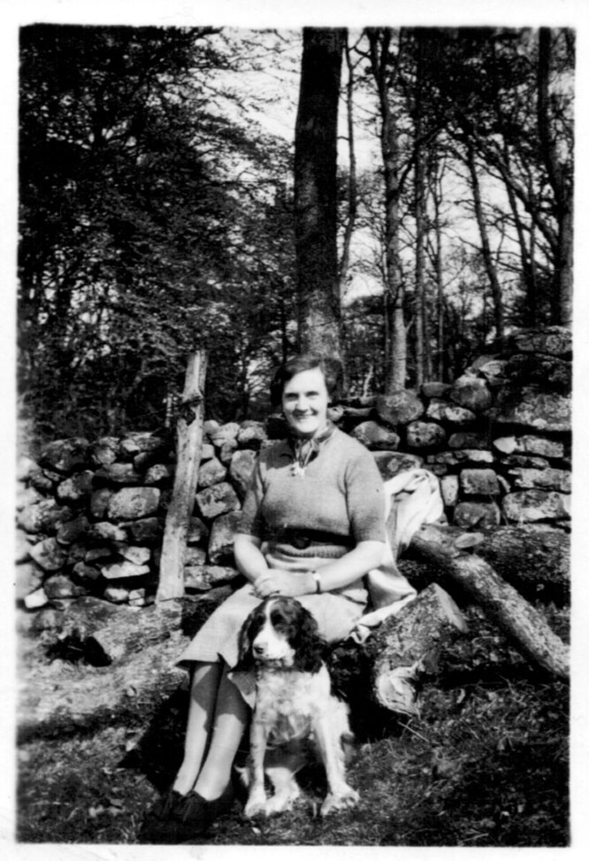 Jess Nicol in Scotland, late 1930s