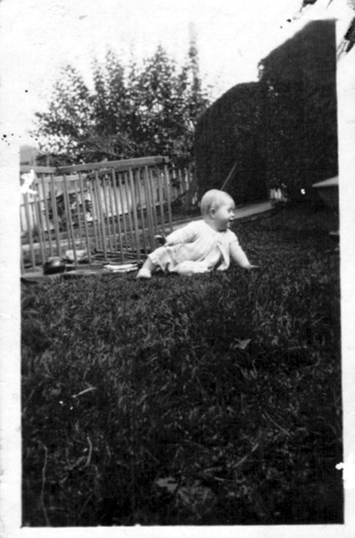 Barbara Fowler at Edinburgh Street, 1940s