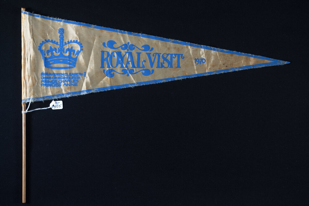 Royal Visit Pennant, 1970