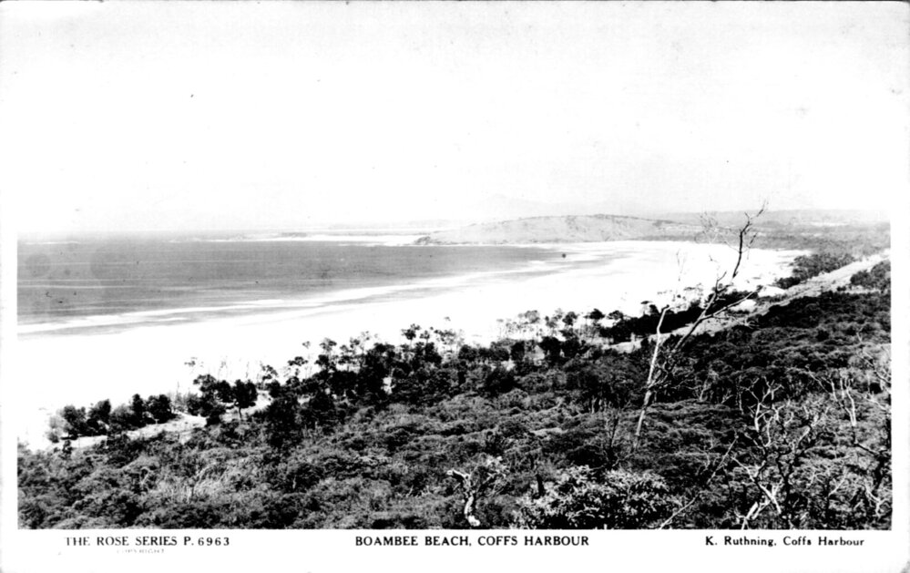 Boambee Beach, 1930s 
