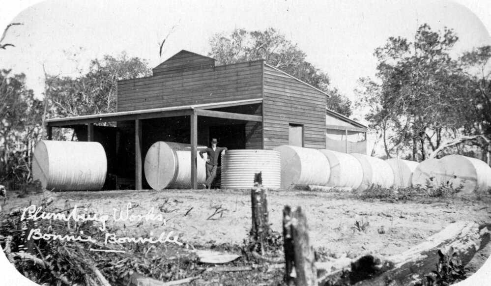 Water tanks for the Bonnie Bonville subdivision