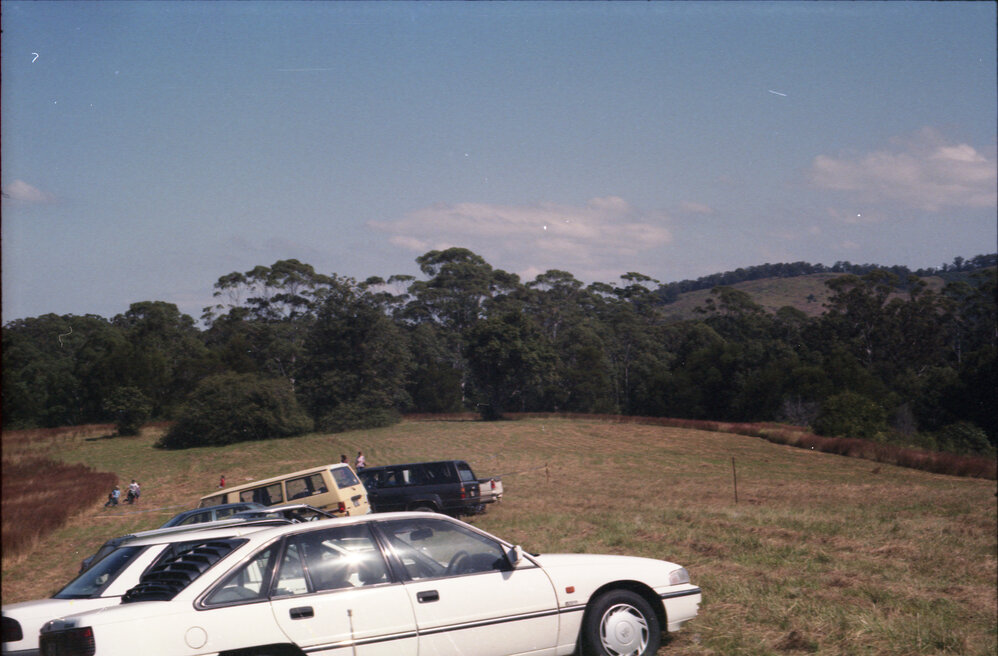 Turning the sod for Bishop Druitt College, 1993