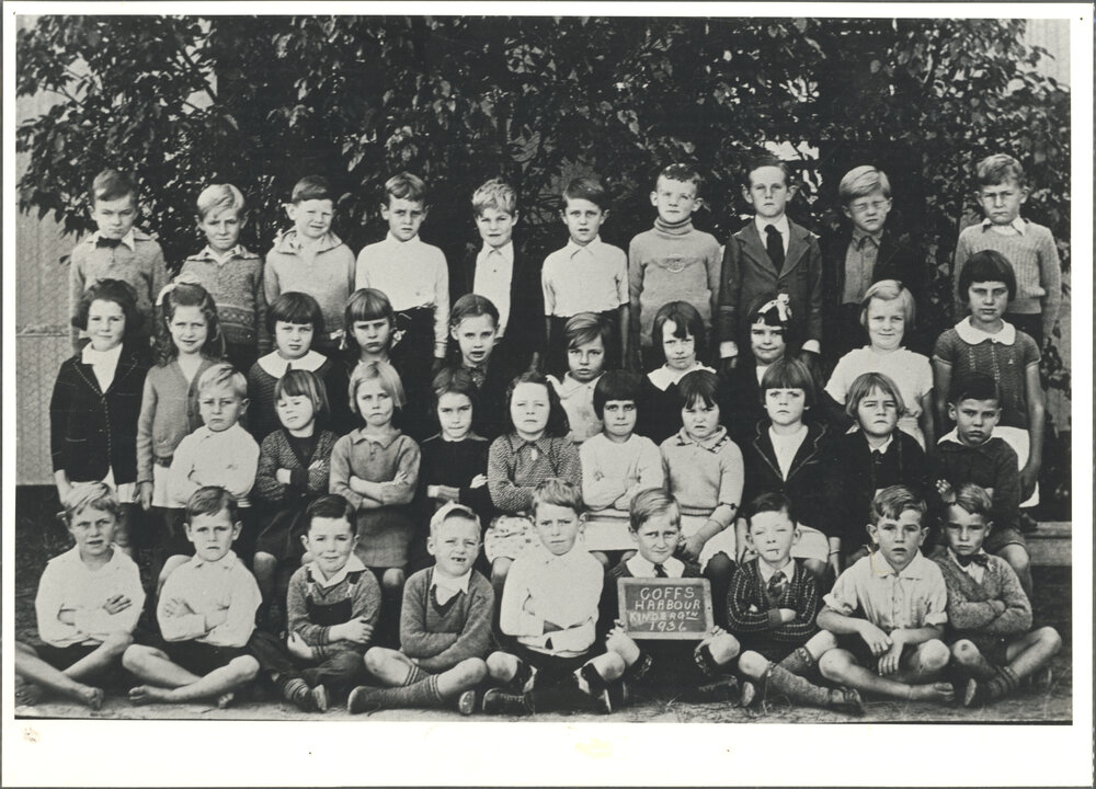 Coffs Harbour Kindergarten class, 1936